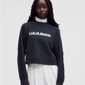 lululemon Athletica Scuba Oversized Pullover *Wordmark - True Navy